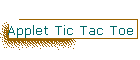 Applet Tic Tac Toe
